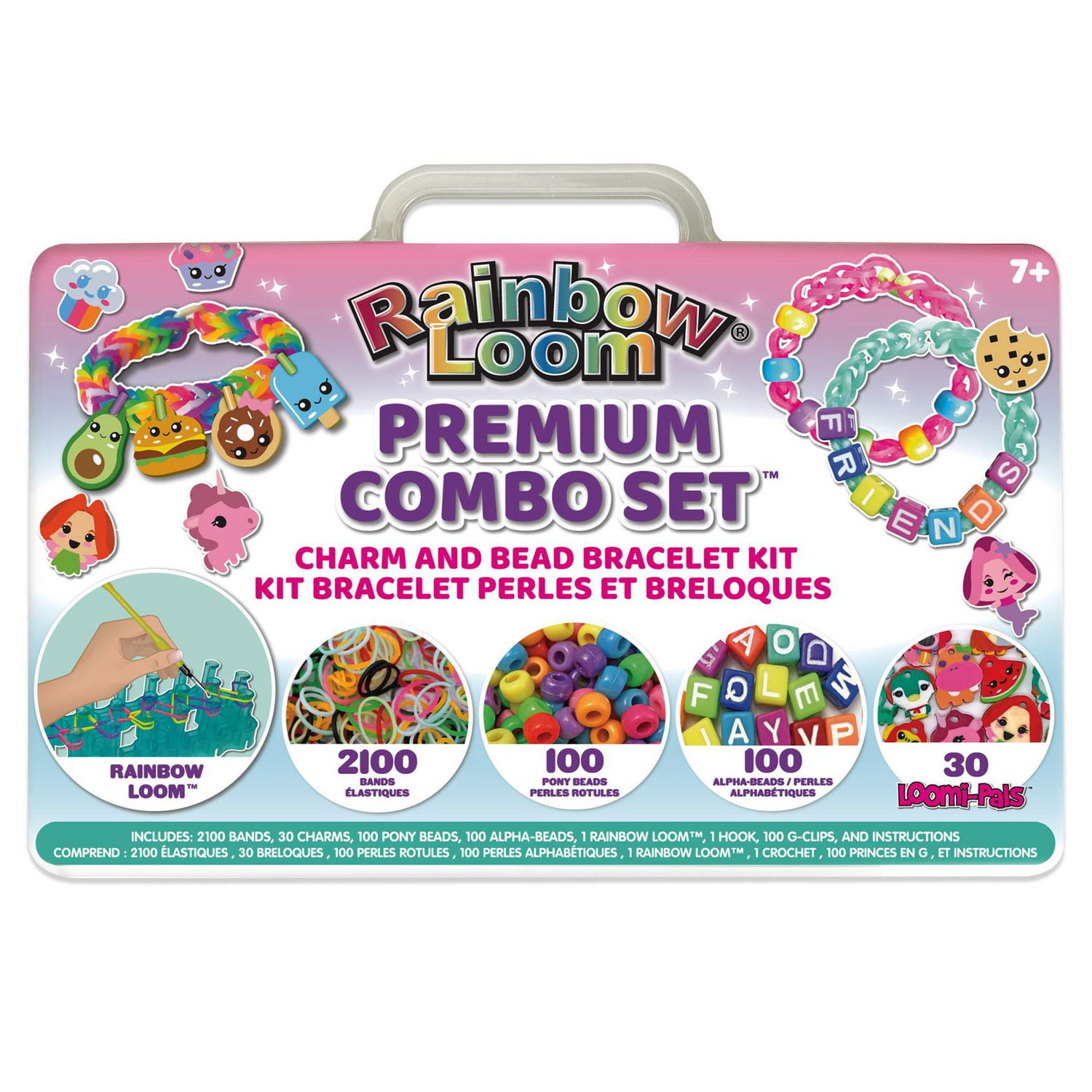 Rainbow Loom Premium Combo Set, Includes 230 Beads and Charms 