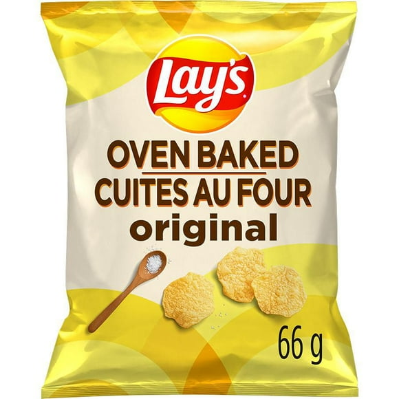Lay's Oven Baked Original Potato Chips, 66g