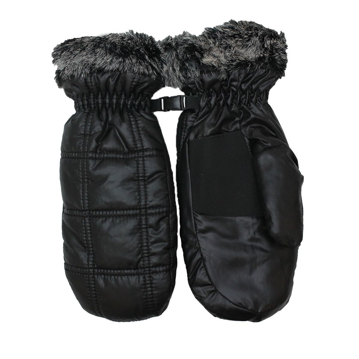Women's Square Quilted Ski Mitts Walmart Canada