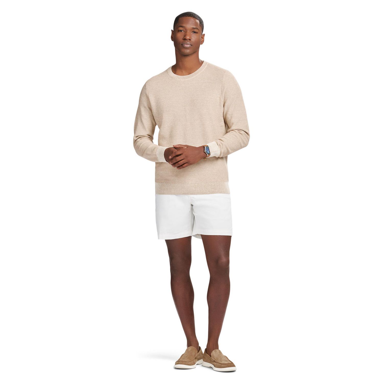 IZOD CHANDAIL ML A COL ROND
