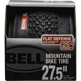Bell Sports 27.5" Mountain Bike Tire with Flat Defense, 27.5" Mountain ...