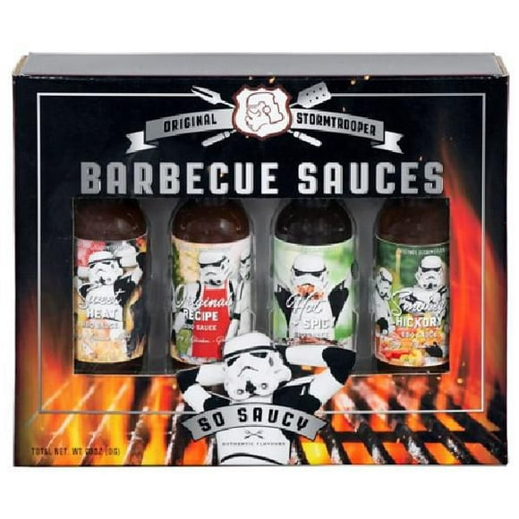 Original Stormtrooper BBQ Sauce Gift Set of 4