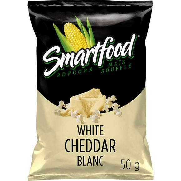 Smartfood White Cheddar flavour seasoned popcorn, 50GM