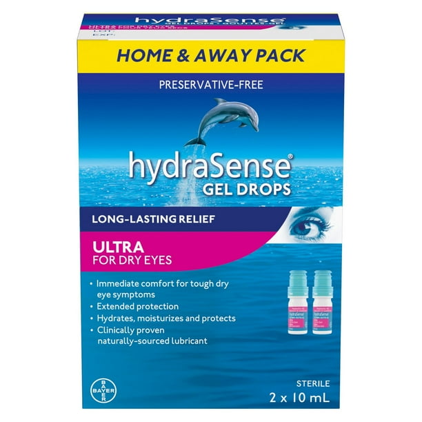 hydraSense Ultra Eye Drops For Dry Eyes Preservative Free Eye Drops