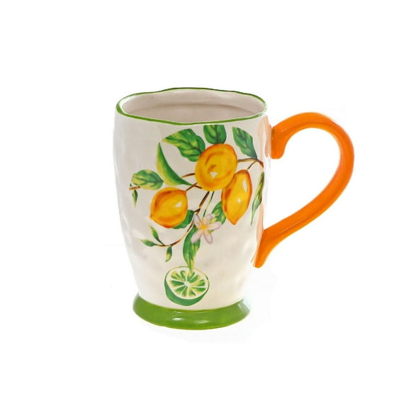 IH Casa Decor Ceramic Lemon Mug - Set of 4