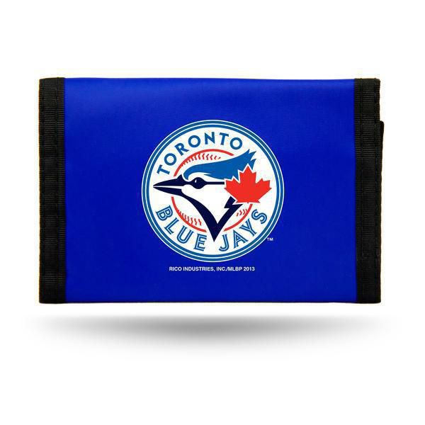 Rico MLB Toronto Blue Jays Nylon Trifold Wallet