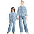 thumbnail image 3 of George Girls' Denim Shacket, 3 of 6