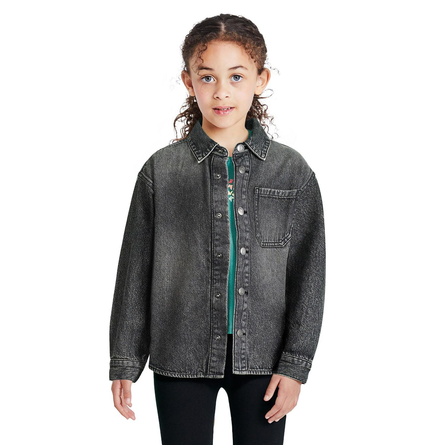 George Boys' Long-Sleeve Denim Shirt
