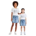 thumbnail image 3 of Jupe en denim à taille asymétrique George pour filles, 3 of 6