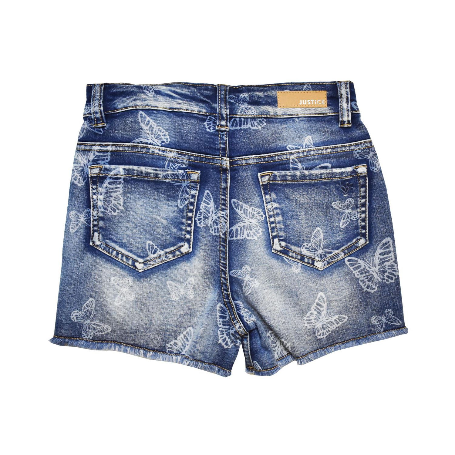 Girls Justice Social Butterfly Shorts