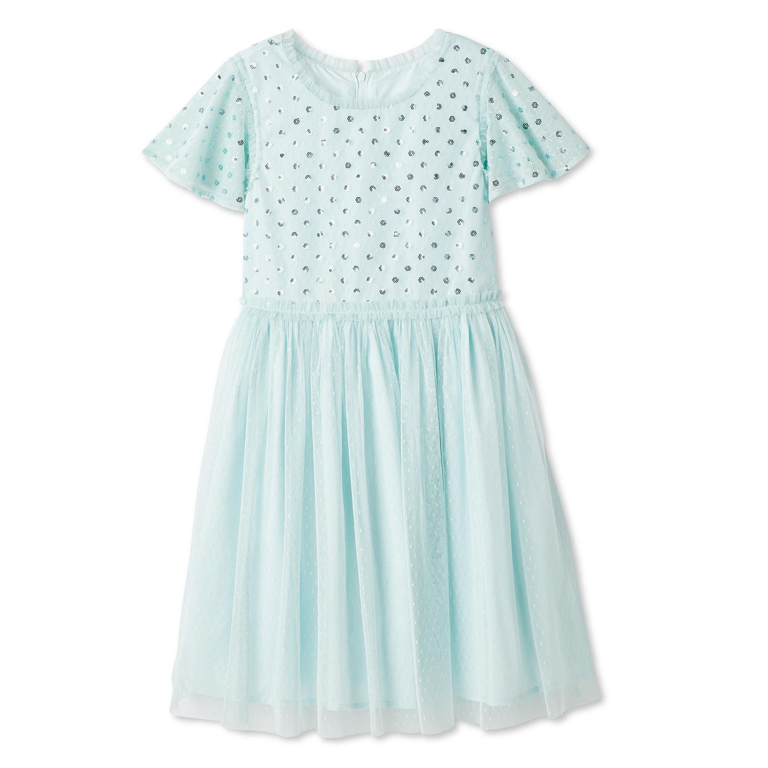 Robe en maille à paillettes George pour filles