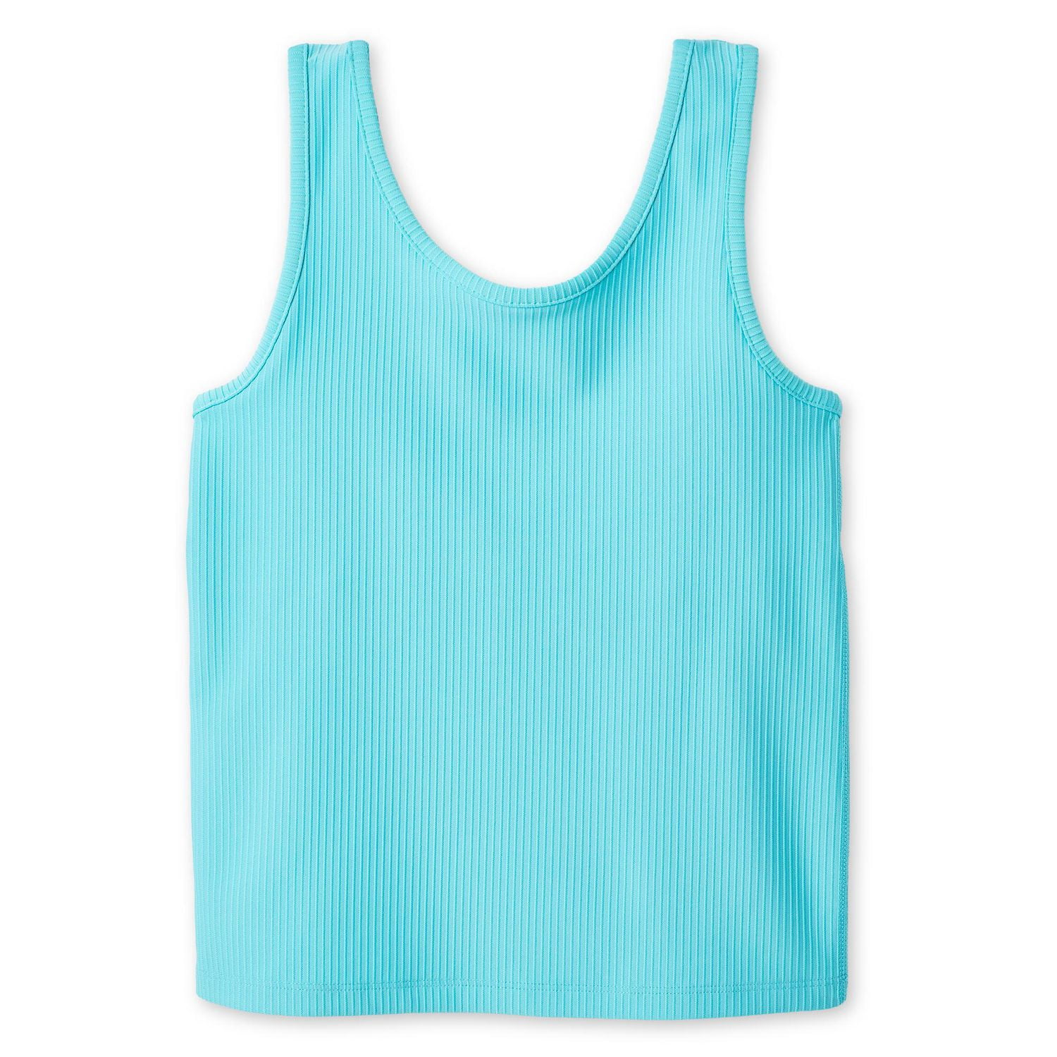 Athletic Works Girls' Rib Tank Top