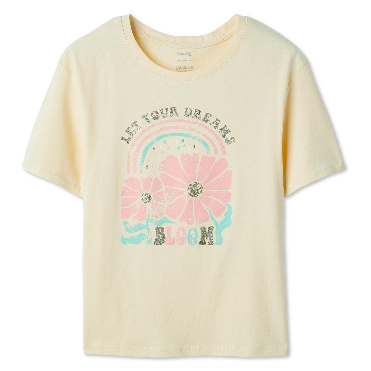George Girls' Graphic T-Shirt