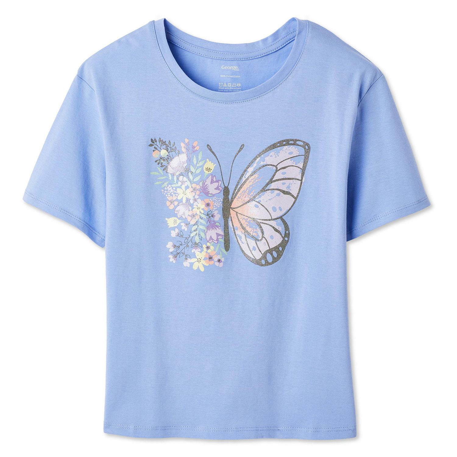 George Girls' Graphic T-Shirt