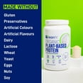 thumbnail image 4 of LEANFIT ORGANIC PLANT-BASED PROTEIN™ Plain, Unsweetened 715g - Organic Plant Protein Powder, 21g Protein Per Serving, Vegan, Gluten-Free, Soy-Free, Non-GMO, Sugar-Free, Complete Amino Acid Profile, 4 of 7