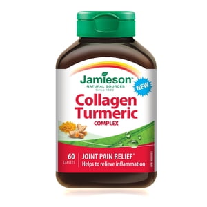 Jamieson Collagène avec des caplets complexes Turmériques, 600 mg, 60 Nombre