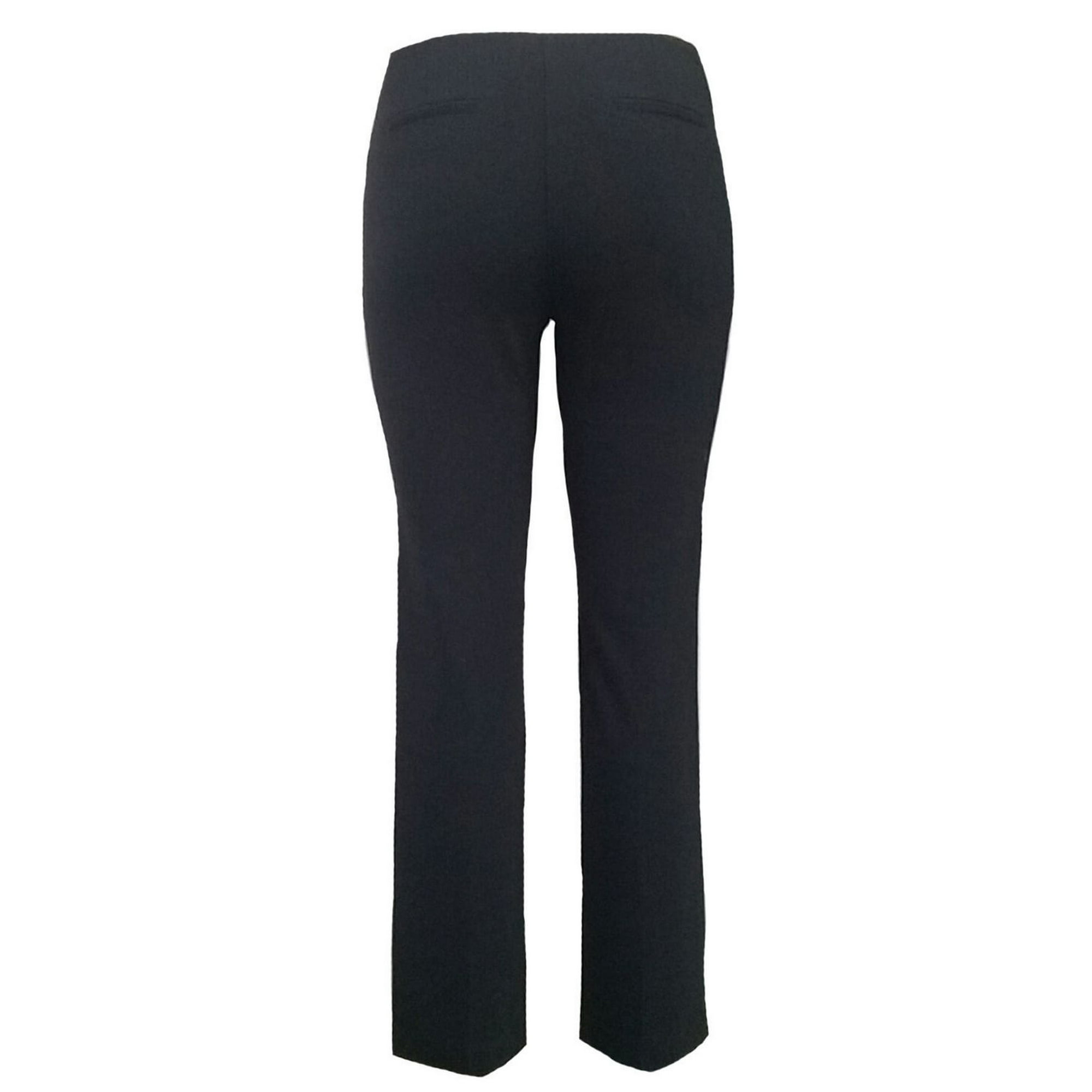 Buy NGT Black Regular Fit Cotton Trouser Pants For Women (5XL