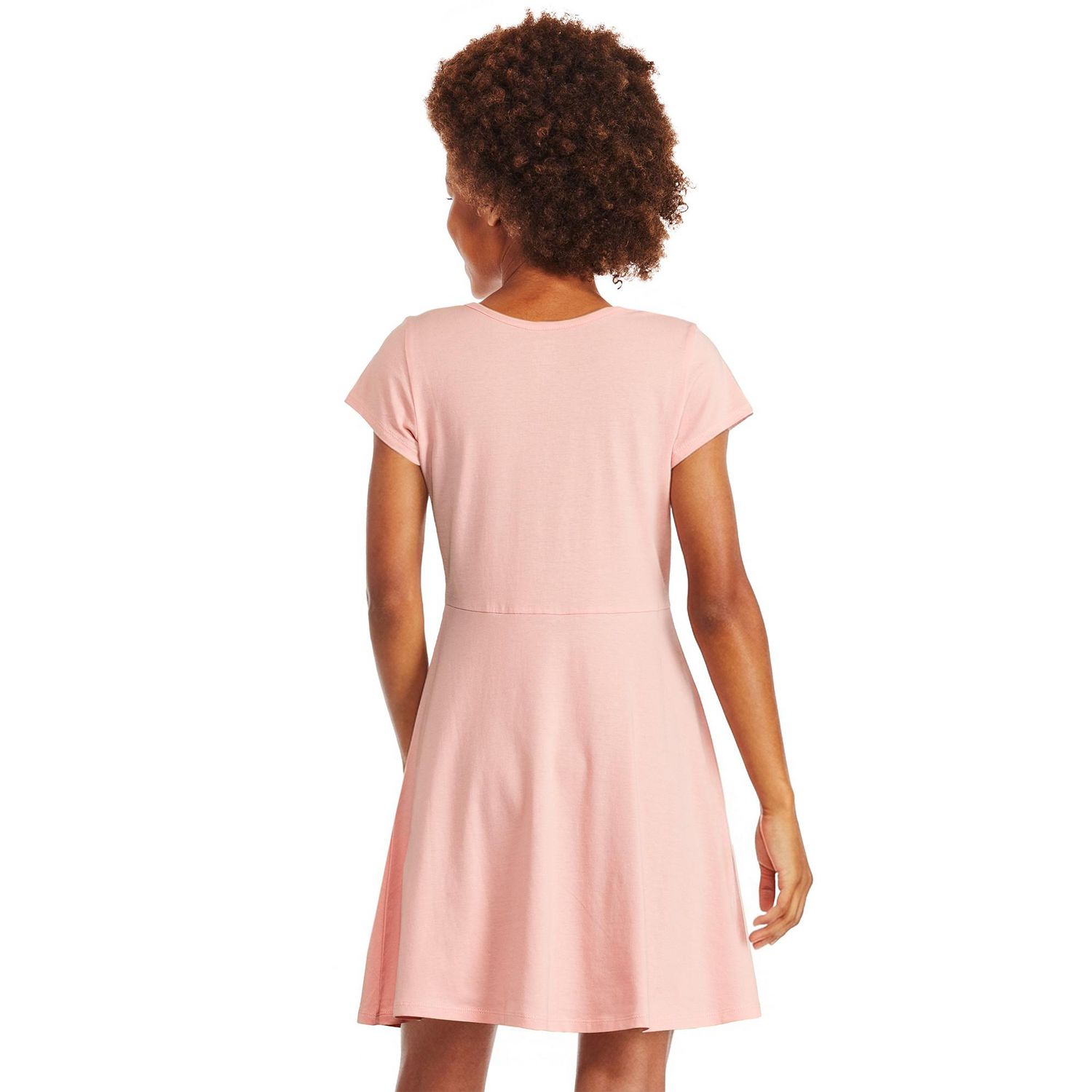 Robe patineuse à manches courtes George pour filles
