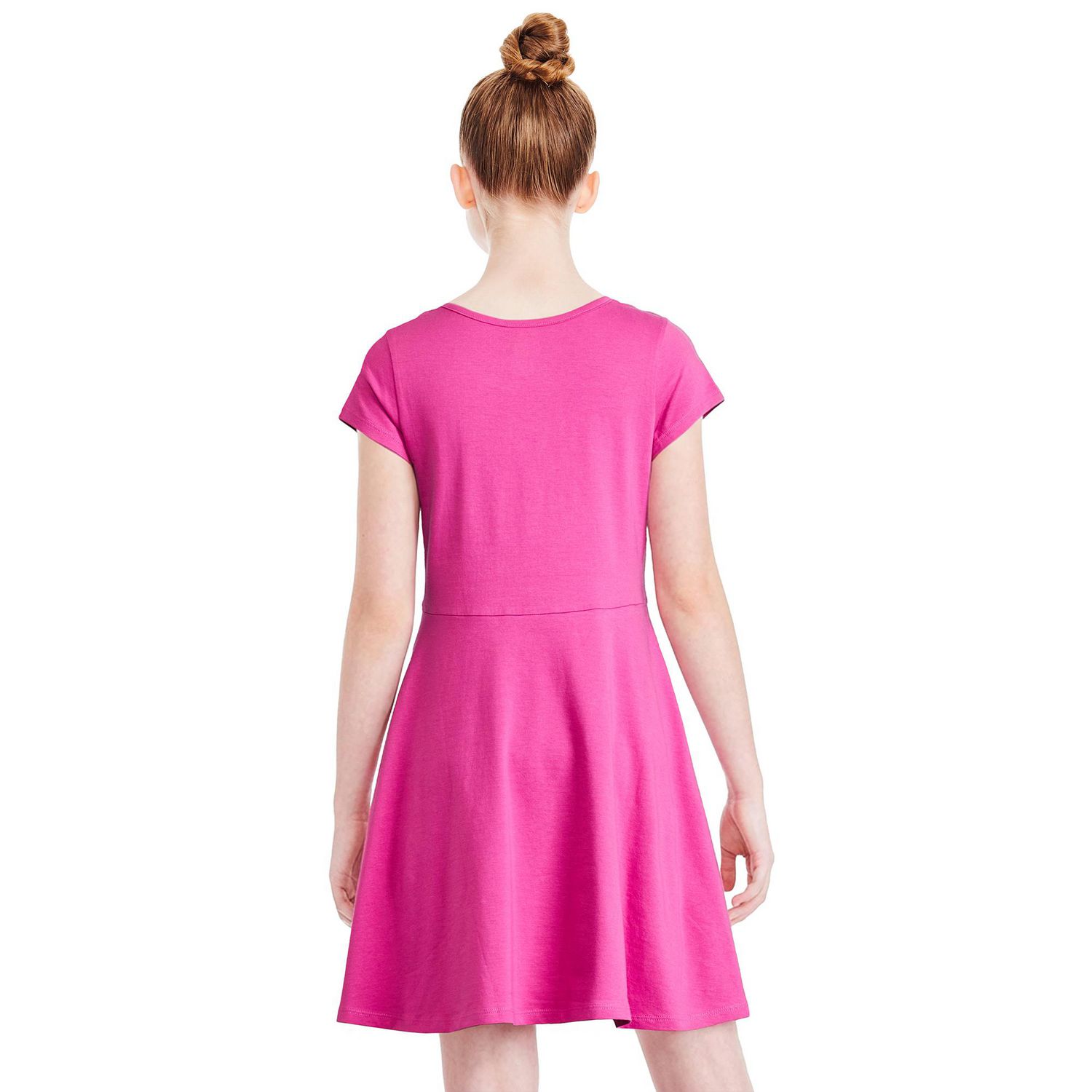 Robe patineuse à manches courtes George pour filles