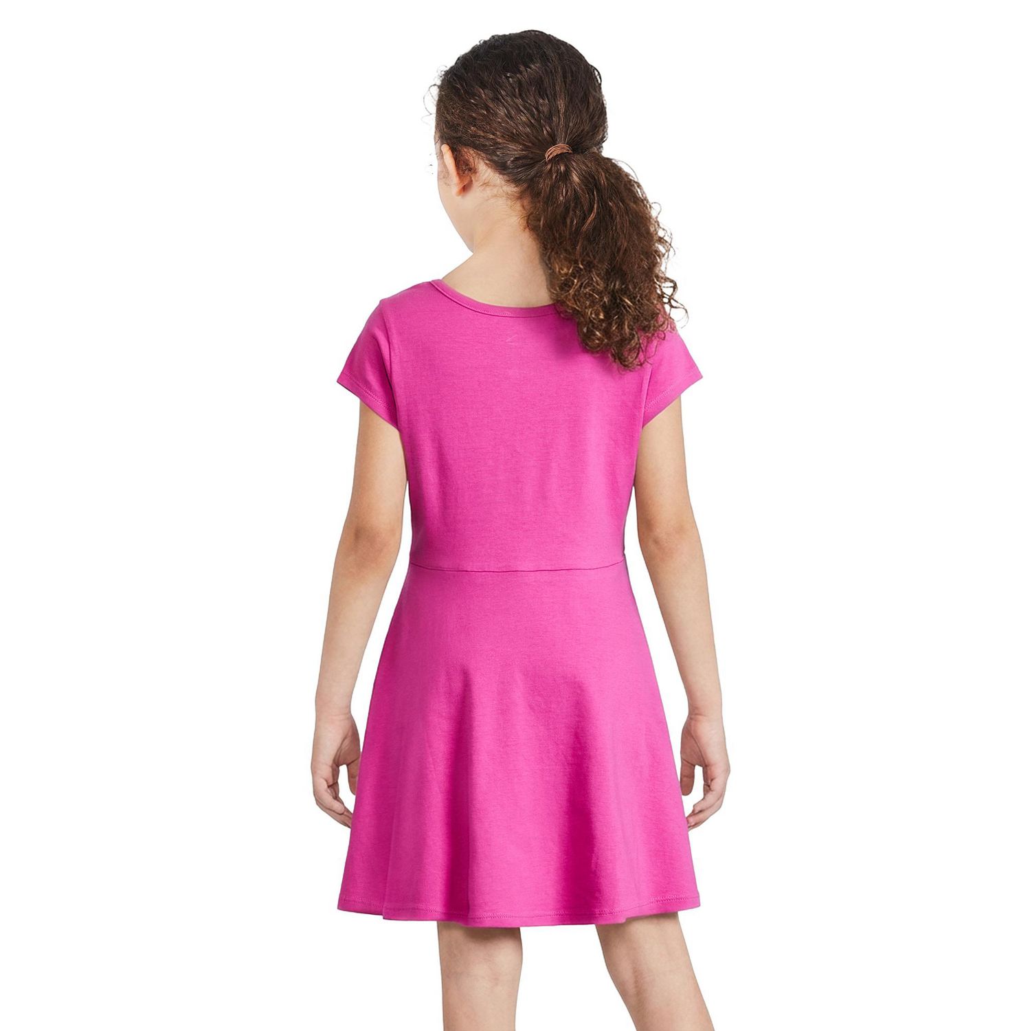 Robe patineuse à manches courtes George pour filles