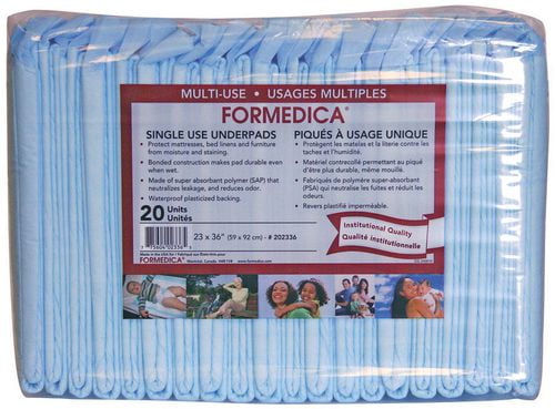Formedica Disposable Underpants - Large, 23 X 36" (20/BAG) - CP (6 X 20)