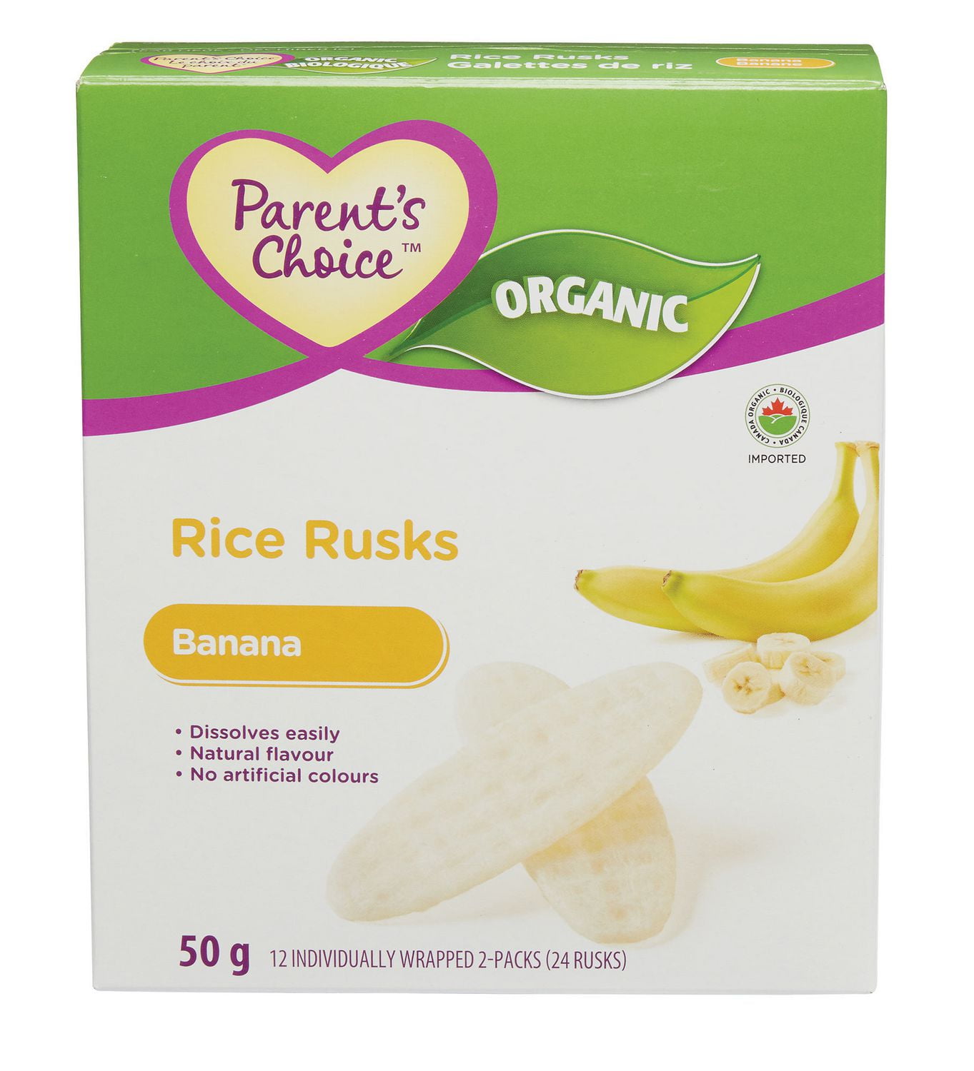 parents choice banana rice rusks