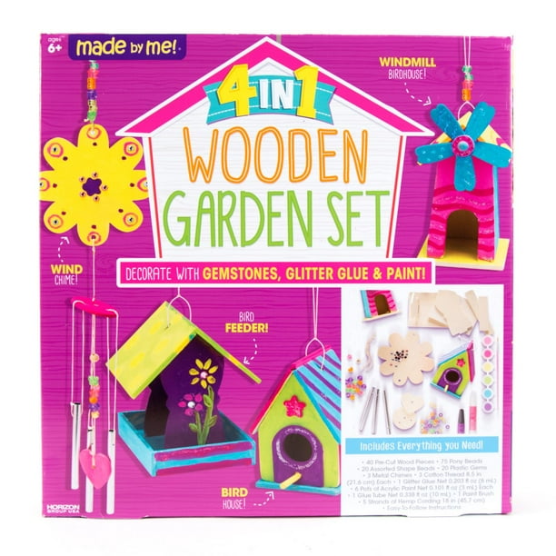 Made by Me 4-in-1 Wooden Garden Set, 6 years & up - Walmart.ca