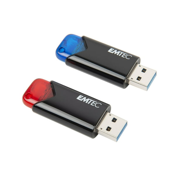 EMTEC clé USB3.2 64GB B113 Click 2PK EMTEC3.2 64 claquer2 