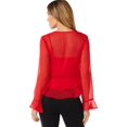 thumbnail image 3 of Sofia Jeans by Sofia Vergara Women's Flounce Hem Top, 3 of 3