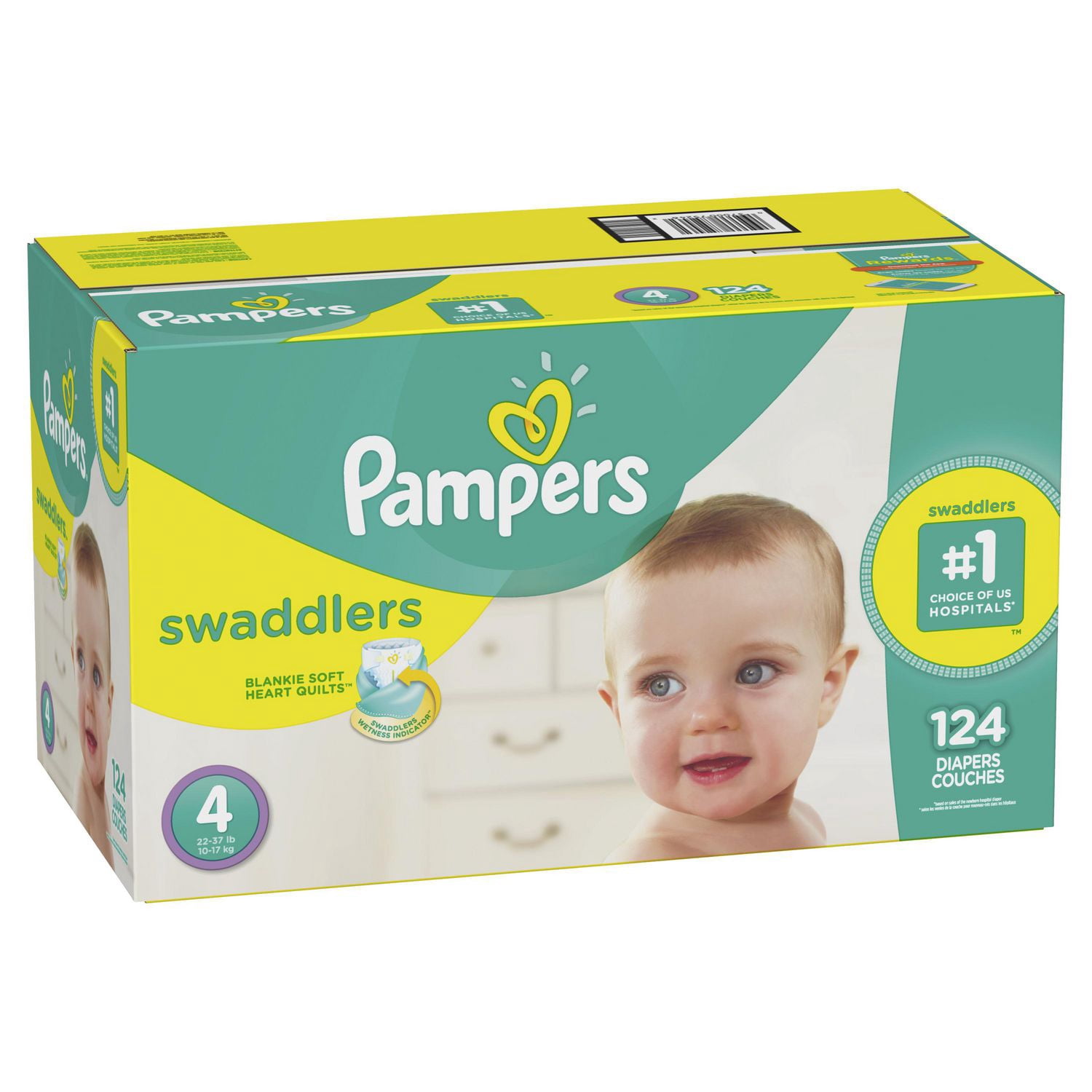 pampers overnight swaddlers size 4