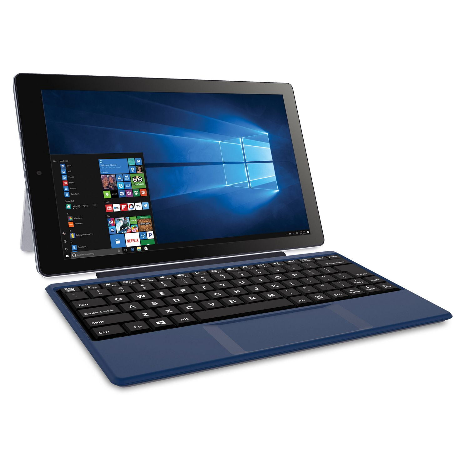 RCA 10.1" Windows 2in1 Tablet Blue Walmart Canada