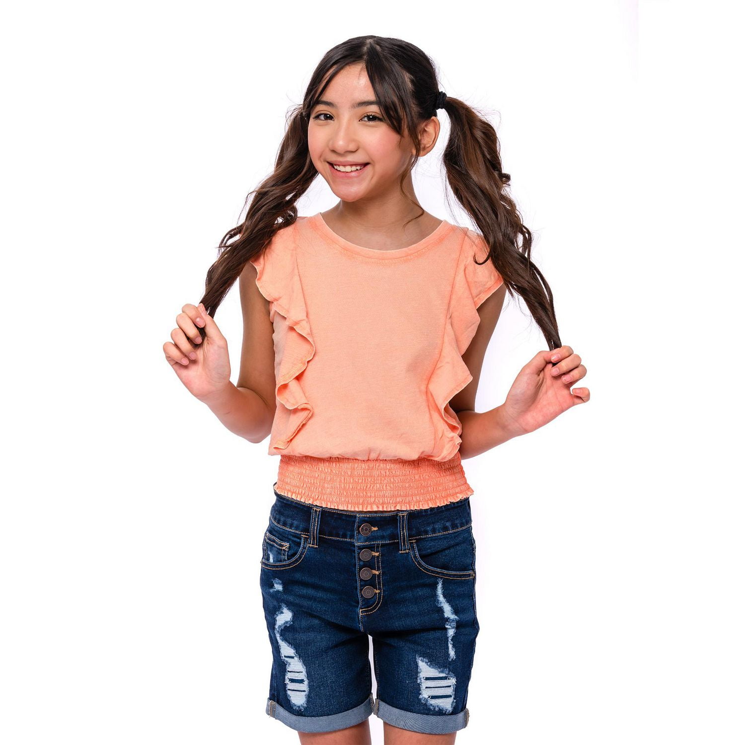 Girls Justice Flutter Fashion Tank