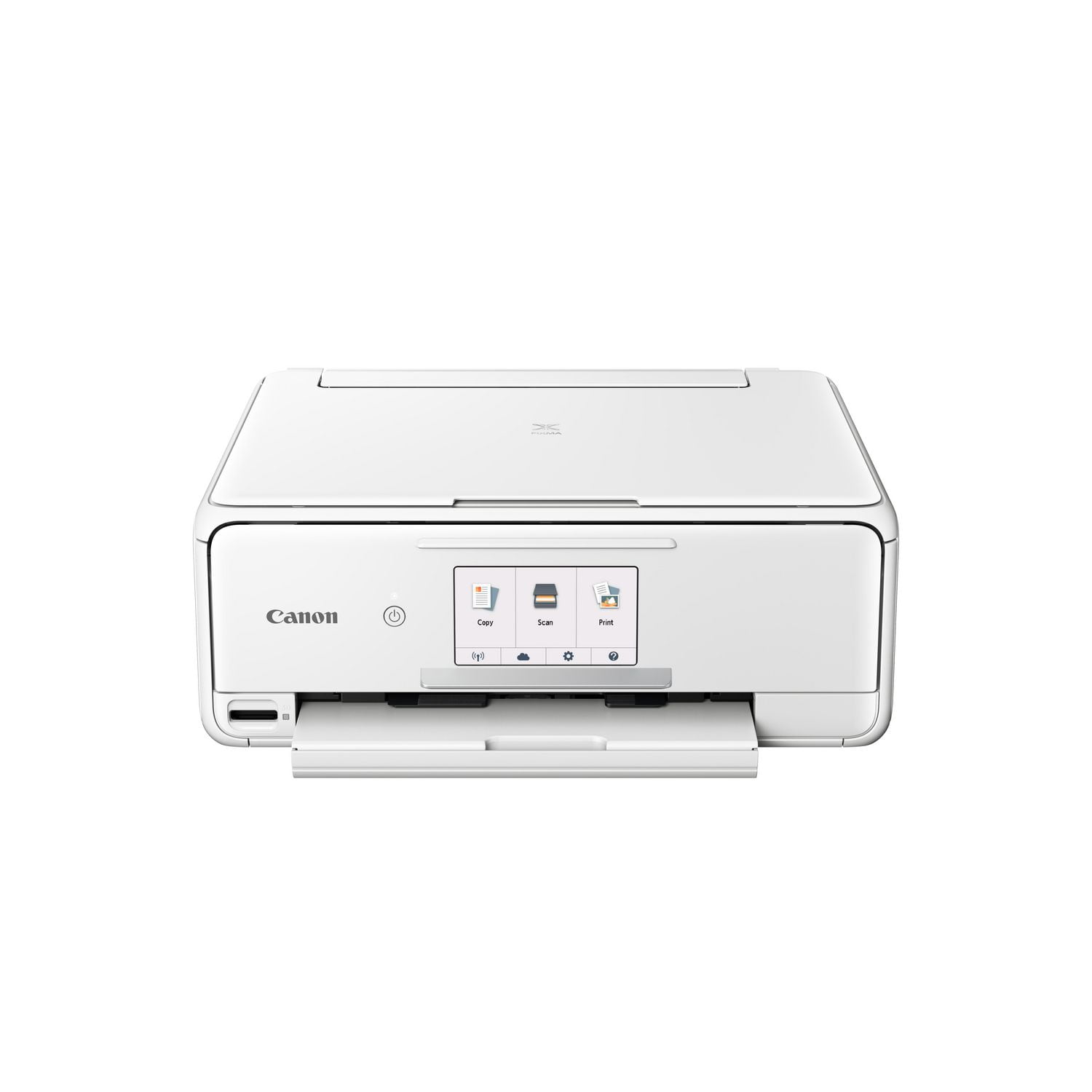 Canon PIXMA TS8120 Wireless AllinOne Inkjet Printer, White Walmart