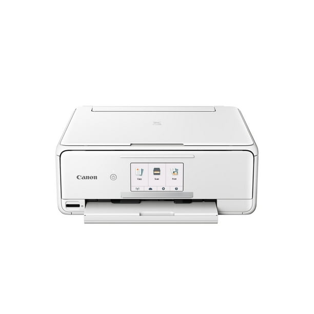 Canon PIXMA TS8120 Wireless AllinOne Inkjet Printer, White Walmart.ca