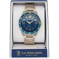 thumbnail image 3 of Montre Homme U.S. Polo Assn. Bicolore avec Cadran Bleu, 3 of 3