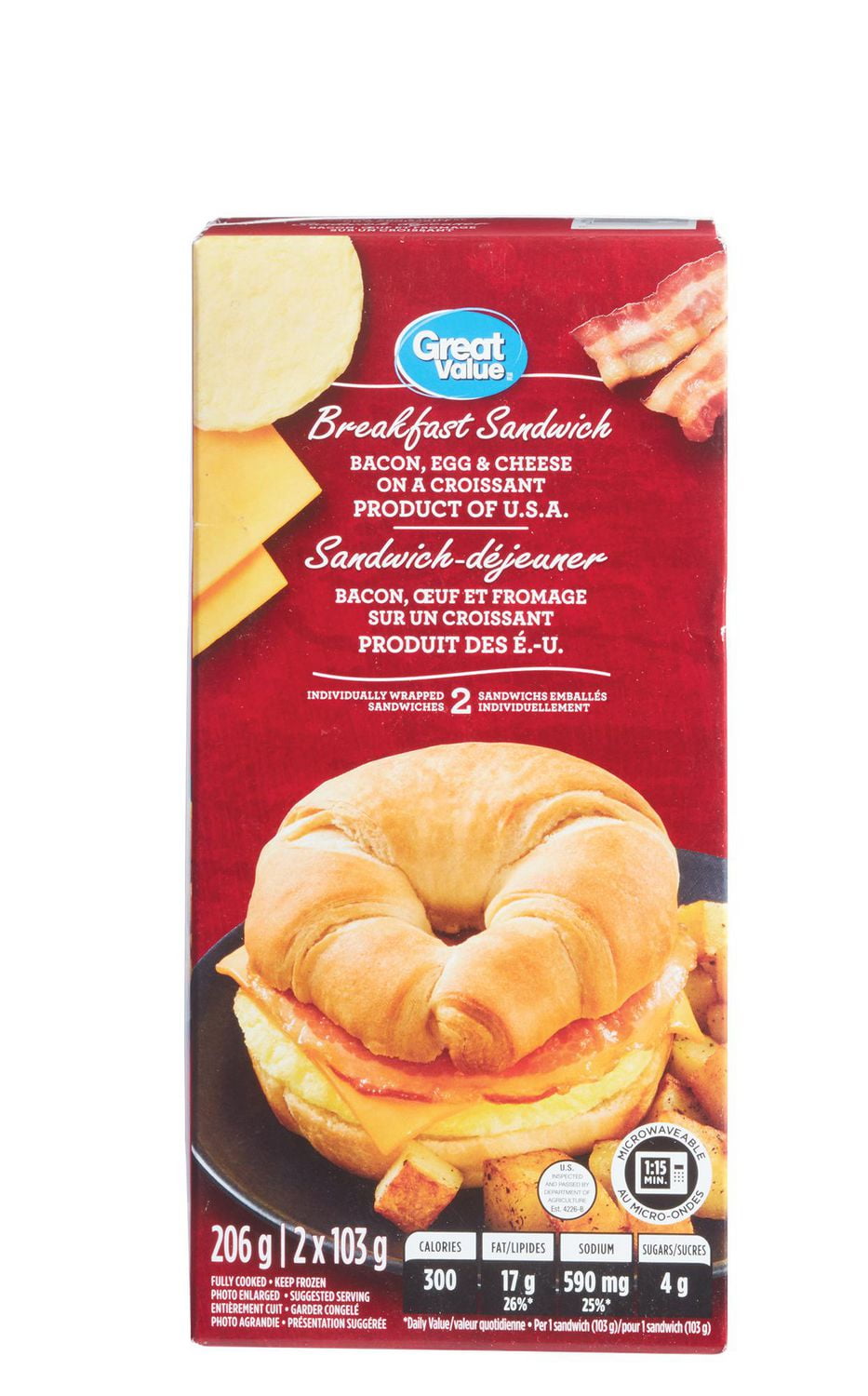 Bacon Egg And Cheese Croissant Great Value at Baker blog