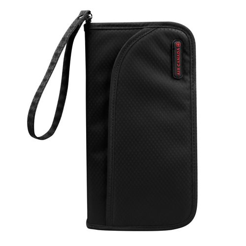 Air Canada Rfid Blocking Travel Organizer Wallet 