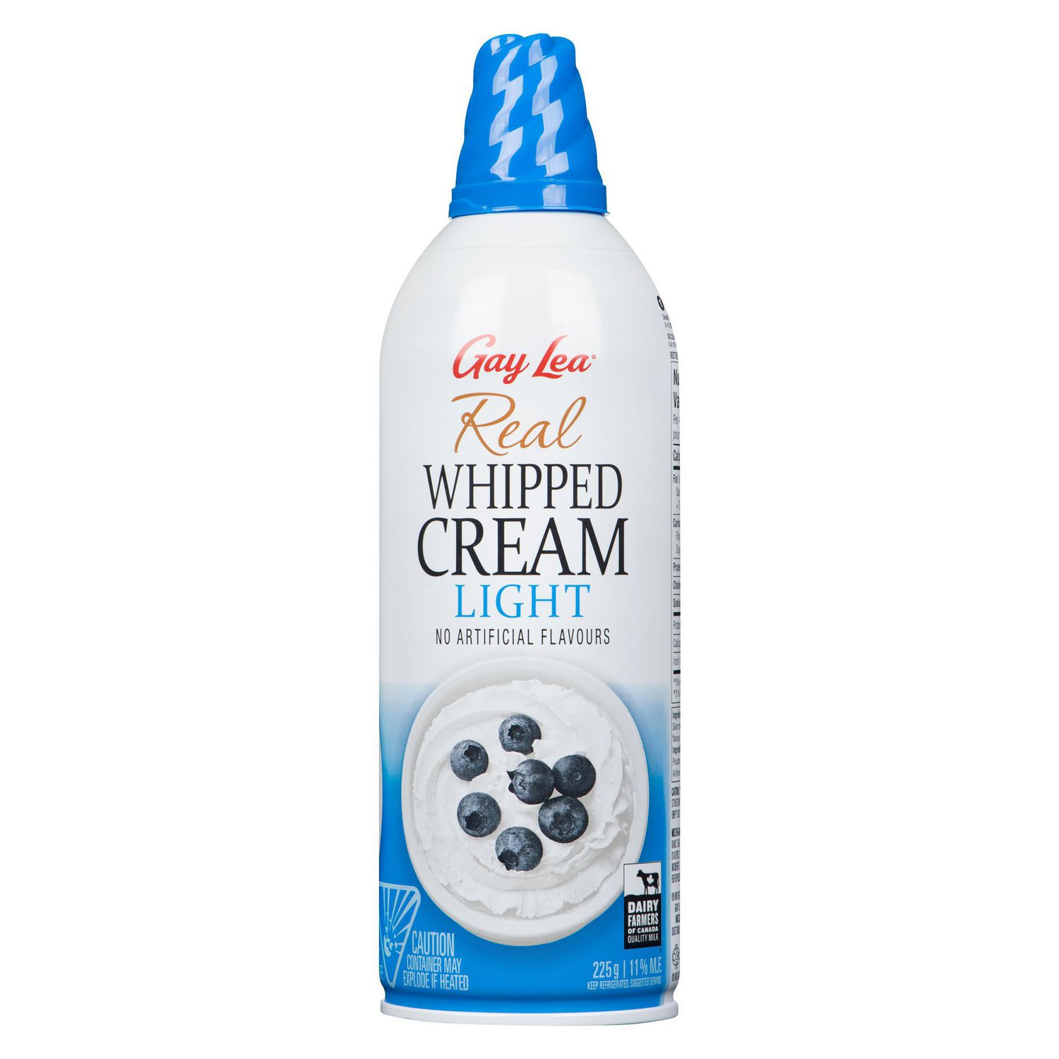 fat free whipped cream canada