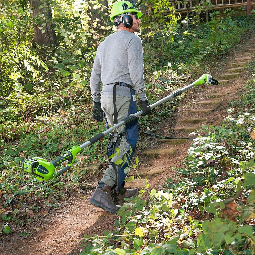 Greenworks 40V 8.5-Inch Cordless Pole Saw with Hedge Trimmer