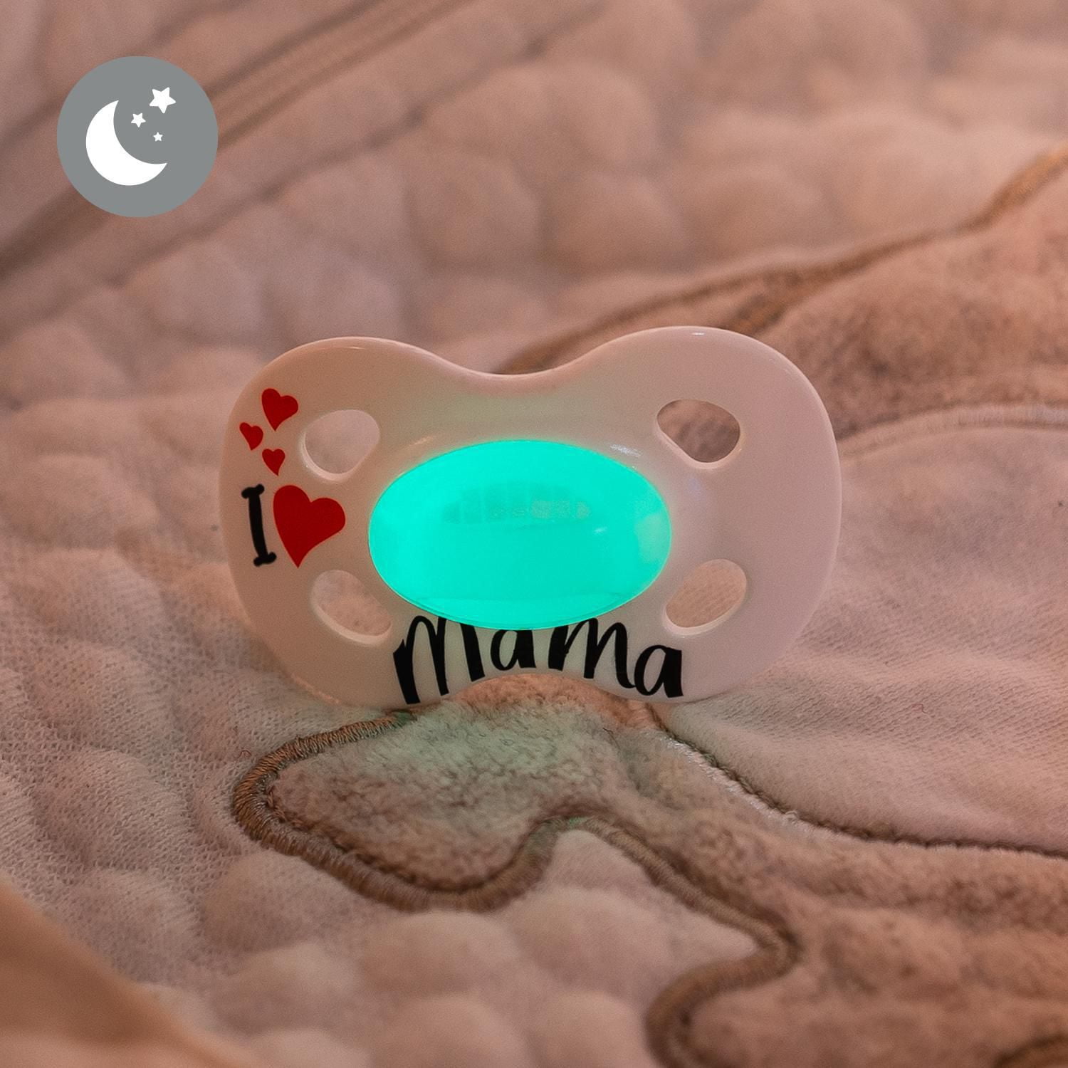 Medela Baby new DAY & NIGHT Pacifiers, Glow in the dark pacifier, Lightweight and orthodontic 0-6 months