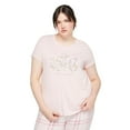 thumbnail image 1 of George Women's Plus Scoop Neckline Tee, 1 of 6
