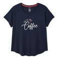 thumbnail image 1 of George Women's Plus Scoop Neckline Tee, 1 of 1