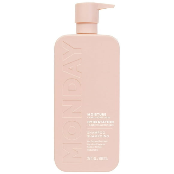 MONDAY Haircare MOISTURE Shampoo with Hyaluronic Acid & Shea Butter for Dry & Dull Hair 798 mL, Dermatologically tested