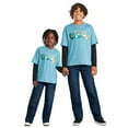 thumbnail image 3 of Athletic Works Boys' Long-Sleeve Fooler T-Shirt, 3 of 6