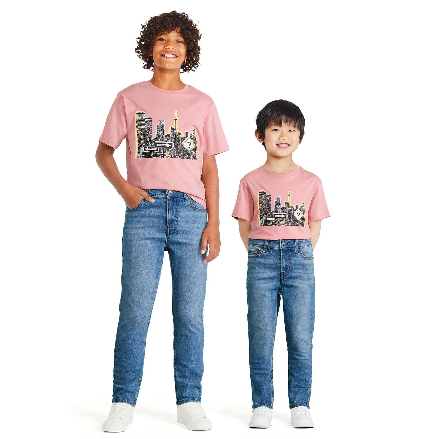 Pantalon étroit en denim George pour garçons