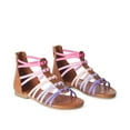 thumbnail image 2 of Justice Girls' Strappy Sandals, 2 of 4