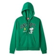thumbnail image 3 of Peanuts Women's Snoopy Full Zip Hoodie, 3 of 3
