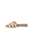 thumbnail image 3 of Time and Tru Women's Raffia Strap Sandals, 3 of 4