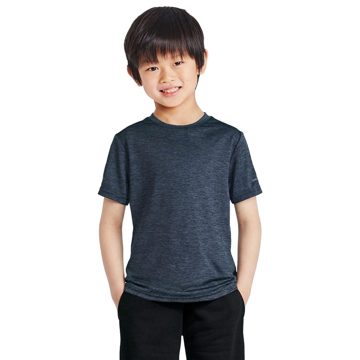Athletic Works Boys' Tech T-Shirt 2-Pack