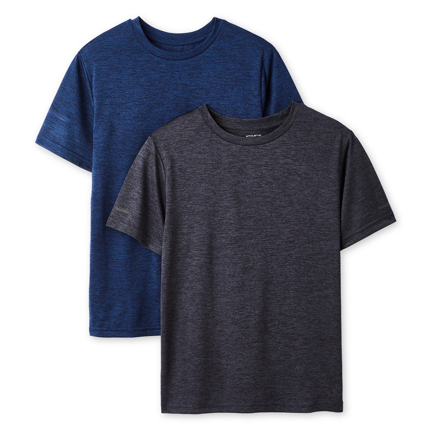 Athletic Works Boys' Tech T-Shirt 2-Pack